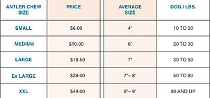 Products | RockyMtAntlerChews